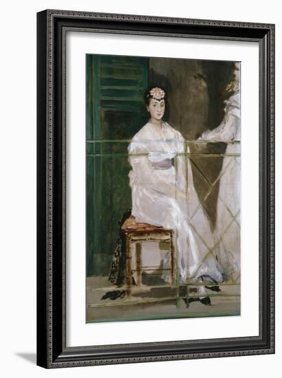 Portrait of Mademoiselle Claus, 1868-Edouard Manet-Framed Giclee Print