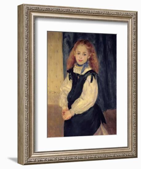 Portrait of Mademoiselle Legrand-Pierre-Auguste Renoir-Framed Giclee Print