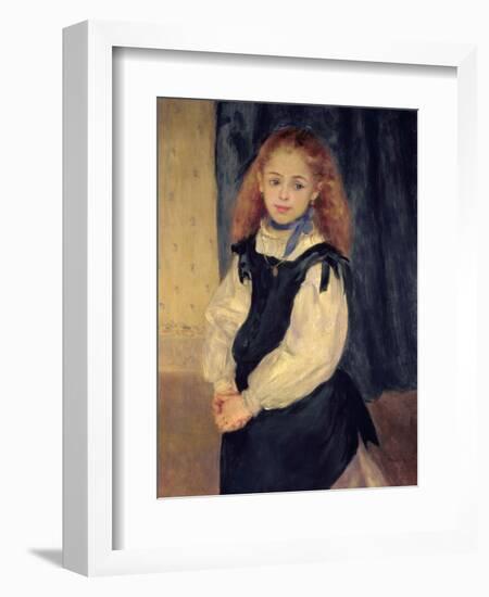 Portrait of Mademoiselle Legrand-Pierre-Auguste Renoir-Framed Giclee Print