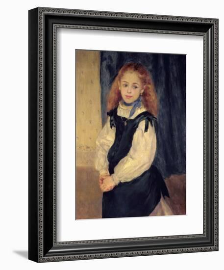 Portrait of Mademoiselle Legrand-Pierre-Auguste Renoir-Framed Giclee Print