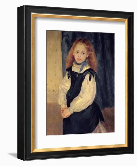 Portrait of Mademoiselle Legrand-Pierre-Auguste Renoir-Framed Giclee Print