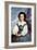 Portrait of Mademoiselle Romaine Lancaux-Pierre-Auguste Renoir-Framed Art Print