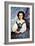 Portrait of Mademoiselle Romaine Lancaux-Pierre-Auguste Renoir-Framed Art Print