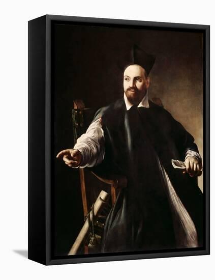 Portrait of Maffeo Barberini by Caravaggio, Michelangelo (1571-1610). Oil on Canvas, C. 1598, Dimen-Michelangelo Merisi da Caravaggio-Framed Premier Image Canvas