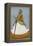 Portrait Of Maharaja Jagat Singh Of Jaipur (R.1803-1818)-null-Framed Premier Image Canvas