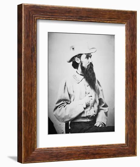 Portrait of Major General William Mahone-Mathew Brady-Framed Giclee Print