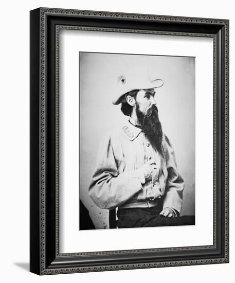 Portrait of Major General William Mahone-Mathew Brady-Framed Giclee Print