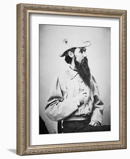 Portrait of Major General William Mahone-Mathew Brady-Framed Giclee Print