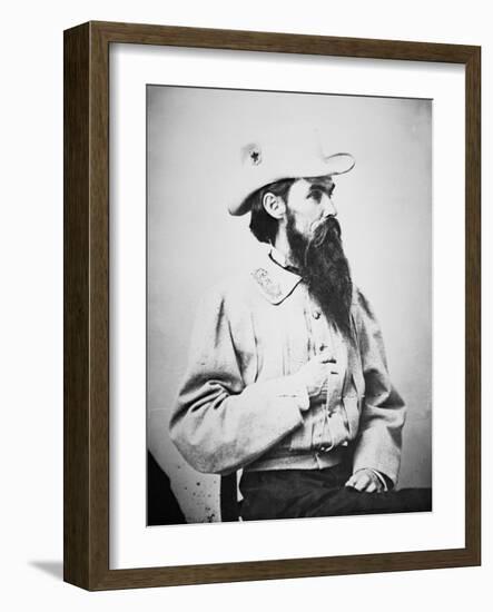 Portrait of Major General William Mahone-Mathew Brady-Framed Giclee Print