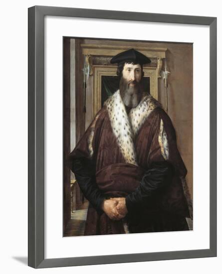 Portrait of Malatesta Baglioni-null-Framed Giclee Print