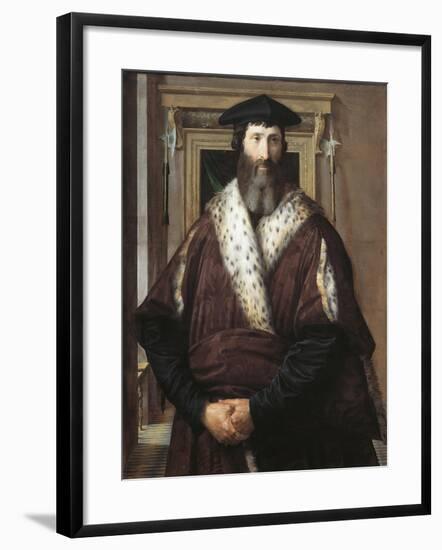 Portrait of Malatesta Baglioni-null-Framed Giclee Print