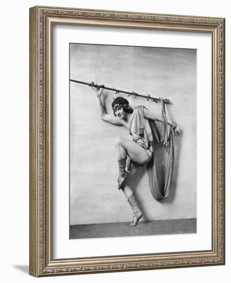 Portrait of Male Dancer in Costume-null-Framed Photo