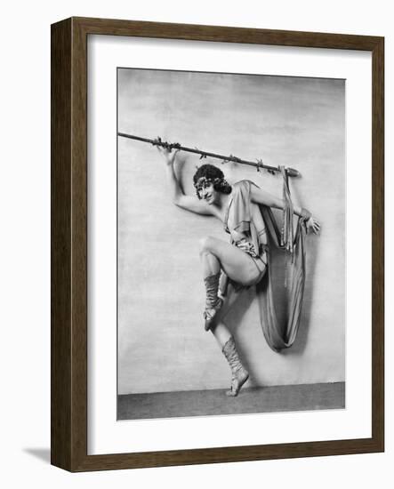 Portrait of Male Dancer in Costume-null-Framed Photo