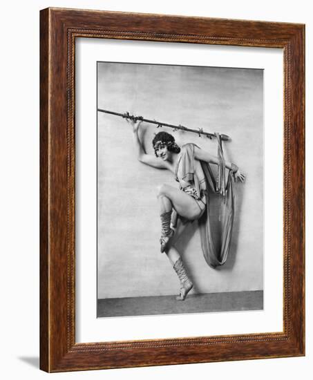 Portrait of Male Dancer in Costume-null-Framed Photo