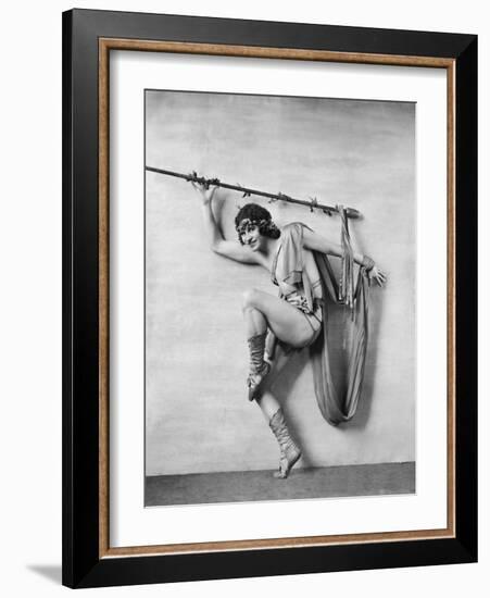 Portrait of Male Dancer in Costume-null-Framed Photo