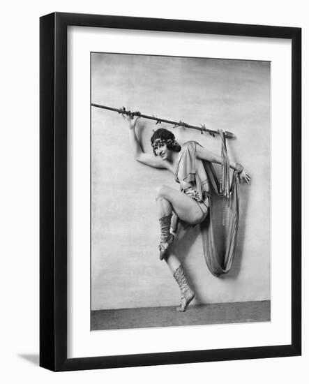 Portrait of Male Dancer in Costume-null-Framed Photo