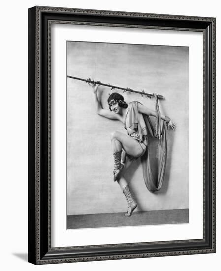 Portrait of Male Dancer in Costume-null-Framed Photo