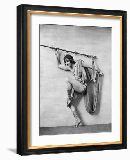 Portrait of Male Dancer in Costume-null-Framed Photo