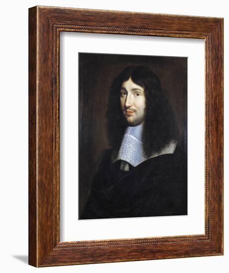 Portrait of Man, Presumably Jean Baptiste Colbert (1619-1683), Painted by Philippe De Champaigne (1-Philippe De Champaigne-Framed Giclee Print