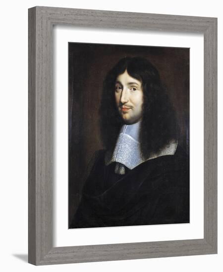 Portrait of Man, Presumably Jean Baptiste Colbert (1619-1683), Painted by Philippe De Champaigne (1-Philippe De Champaigne-Framed Giclee Print