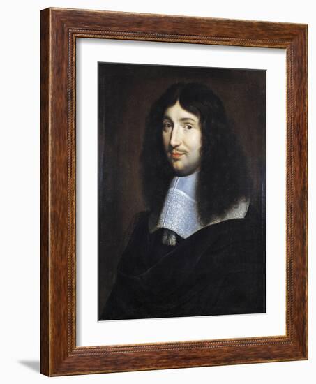 Portrait of Man, Presumably Jean Baptiste Colbert (1619-1683), Painted by Philippe De Champaigne (1-Philippe De Champaigne-Framed Giclee Print