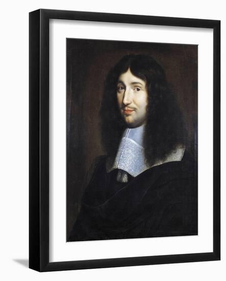 Portrait of Man, Presumably Jean Baptiste Colbert (1619-1683), Painted by Philippe De Champaigne (1-Philippe De Champaigne-Framed Giclee Print