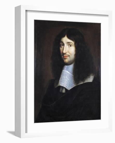 Portrait of Man, Presumably Jean Baptiste Colbert (1619-1683), Painted by Philippe De Champaigne (1-Philippe De Champaigne-Framed Giclee Print