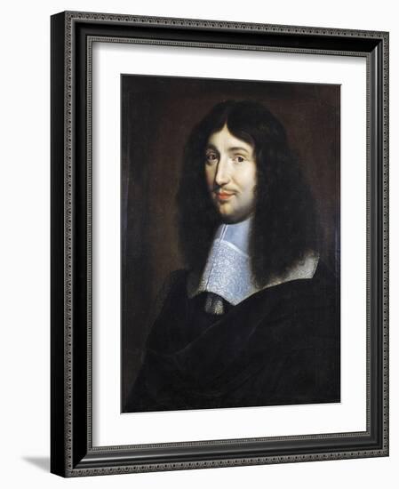 Portrait of Man, Presumably Jean Baptiste Colbert (1619-1683), Painted by Philippe De Champaigne (1-Philippe De Champaigne-Framed Giclee Print