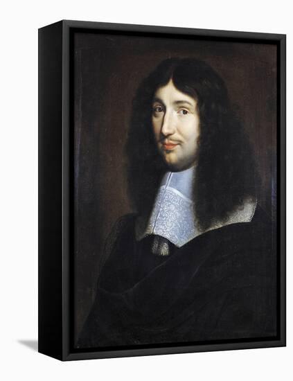 Portrait of Man, Presumably Jean Baptiste Colbert (1619-1683), Painted by Philippe De Champaigne (1-Philippe De Champaigne-Framed Premier Image Canvas