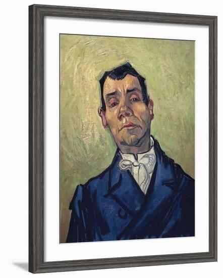 Portrait of Man-Vincent van Gogh-Framed Giclee Print