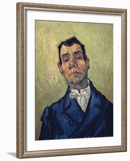 Portrait of Man-Vincent van Gogh-Framed Giclee Print