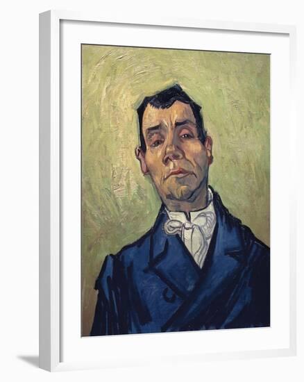 Portrait of Man-Vincent van Gogh-Framed Giclee Print