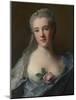 Portrait of Manon Balletti, 1757-Jean-Marc Nattier-Mounted Giclee Print