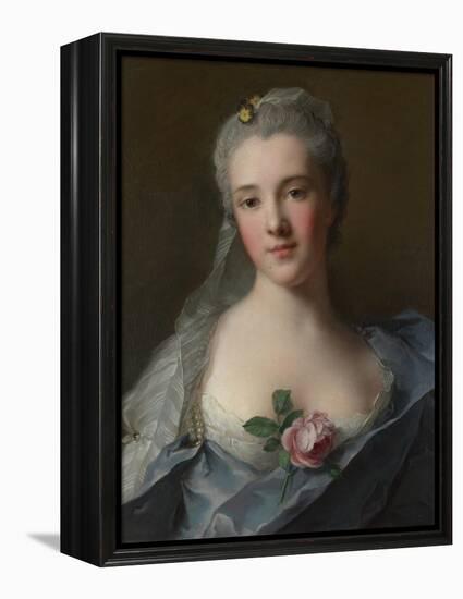 Portrait of Manon Balletti, 1757-Jean-Marc Nattier-Framed Premier Image Canvas