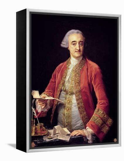 Portrait of Manuel De Roda-Pompeo Girolamo Batoni-Framed Premier Image Canvas