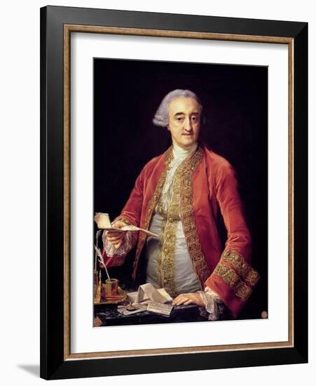 Portrait of Manuel De Roda-Pompeo Girolamo Batoni-Framed Giclee Print