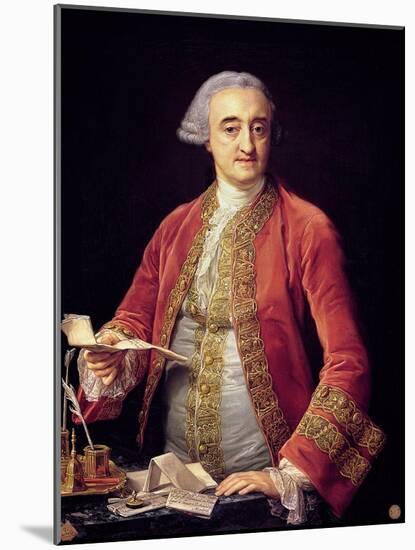 Portrait of Manuel De Roda-Pompeo Girolamo Batoni-Mounted Giclee Print