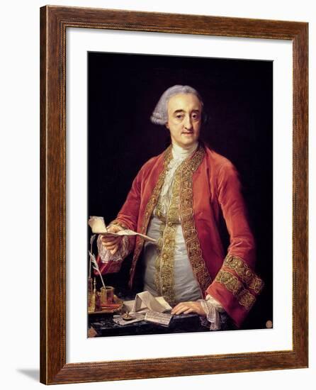 Portrait of Manuel De Roda-Pompeo Girolamo Batoni-Framed Giclee Print