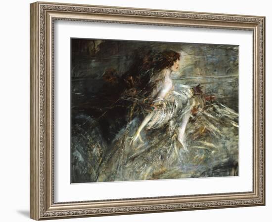 Portrait of Marchesa Casati-Giovanni Boldini-Framed Giclee Print