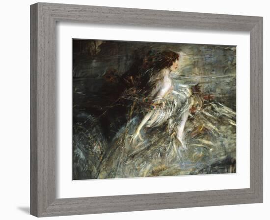 Portrait of Marchesa Casati-Giovanni Boldini-Framed Giclee Print