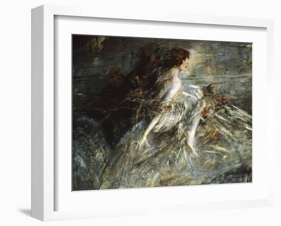 Portrait of Marchesa Casati-Giovanni Boldini-Framed Giclee Print