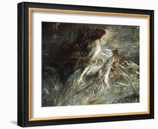 Portrait of Marchesa Casati-Giovanni Boldini-Framed Giclee Print