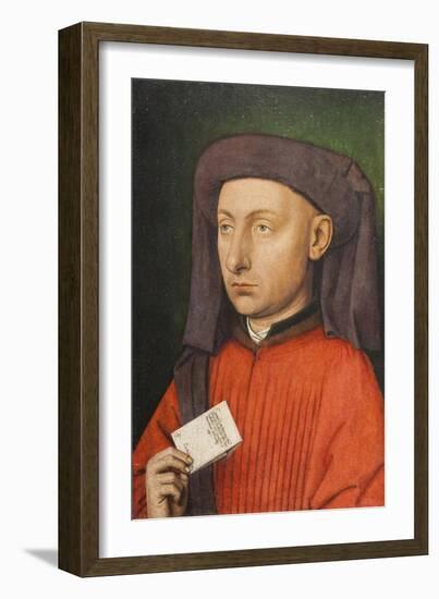 Portrait of Marco Barbarigo, C.1449-50-Jan van Eyck-Framed Giclee Print