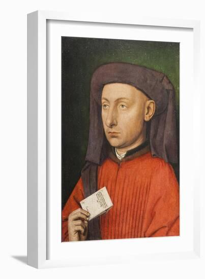 Portrait of Marco Barbarigo, C.1449-50-Jan van Eyck-Framed Giclee Print