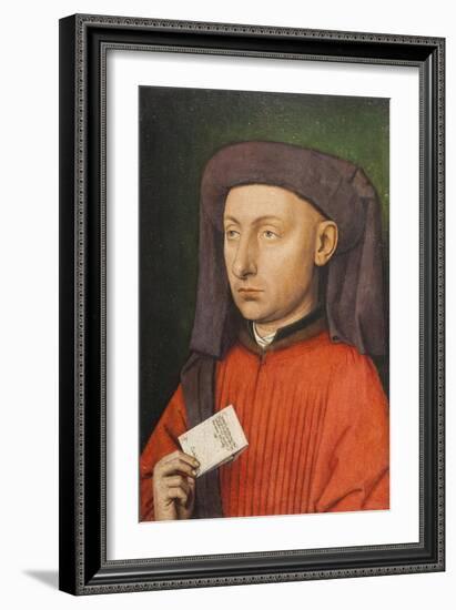 Portrait of Marco Barbarigo, C.1449-50-Jan van Eyck-Framed Giclee Print