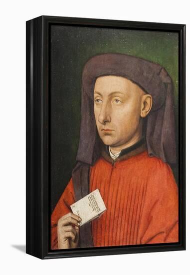 Portrait of Marco Barbarigo, C.1449-50-Jan van Eyck-Framed Premier Image Canvas