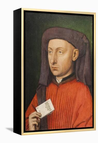 Portrait of Marco Barbarigo, C.1449-50-Jan van Eyck-Framed Premier Image Canvas