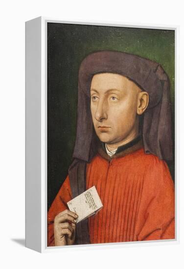 Portrait of Marco Barbarigo, C.1449-50-Jan van Eyck-Framed Premier Image Canvas