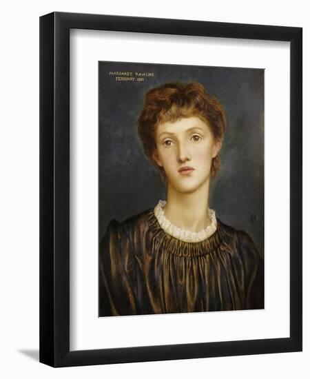 Portrait of Margaret Rawlins, 1883-Evelyn De Morgan-Framed Giclee Print