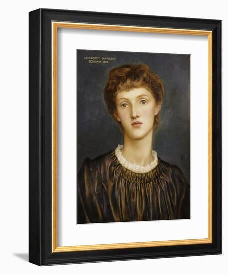 Portrait of Margaret Rawlins, 1883-Evelyn De Morgan-Framed Giclee Print